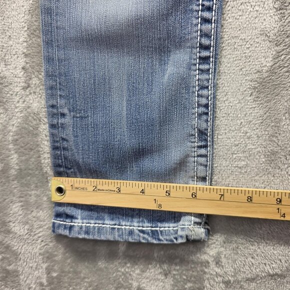 BKE Jeans Womens 27 Payton Straight Leg Stretch Distressed Denim Casual Pants - Picture 12 of 12